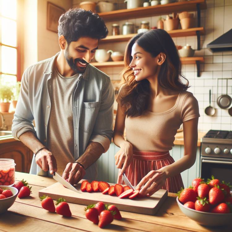 Strawberries as an Appetizer for an Exciting Sexual Experience